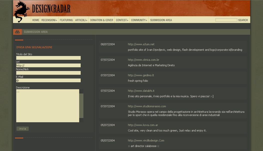 designradar award/mention